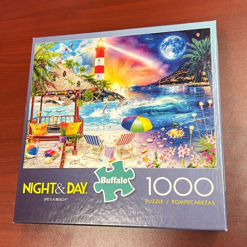 Life’s a Beach night and day puzzle